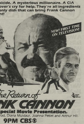 Poster 3 de Filme A Volta de Frank Cannon (1980)