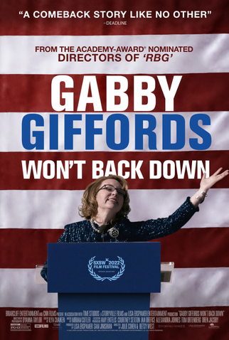 Poster 1 de Filme Gabby Giffords Jamais se Renderá (2022)