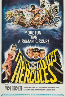 Os Três Patetas com Hércules no Olimpo - Poster / Capa / Cartaz - Oficial 1