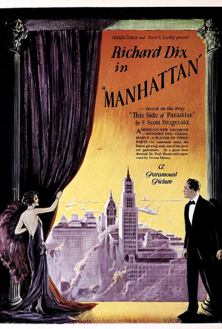 Poster 2 de Filme Manhattan (1924)