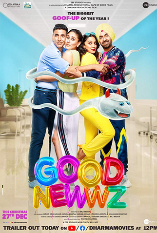 Poster 4 de Filme Good Newwz (2019)