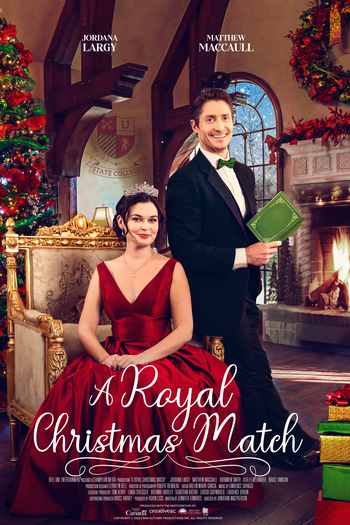 Poster de Filme A Royal Christmas Match (2022)