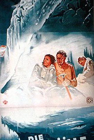 Poster 2 de Filme O Inferno Branco do Piz Palü (1929)