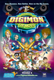 Digimon: O Filme - Poster / Capa / Cartaz - Oficial 1