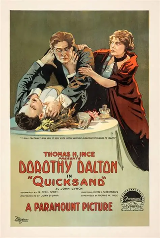 Poster 1 de Filme Quicksand (1918)