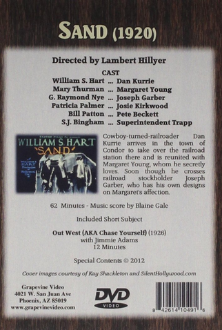 Poster 3 de Filme Sand (1920)