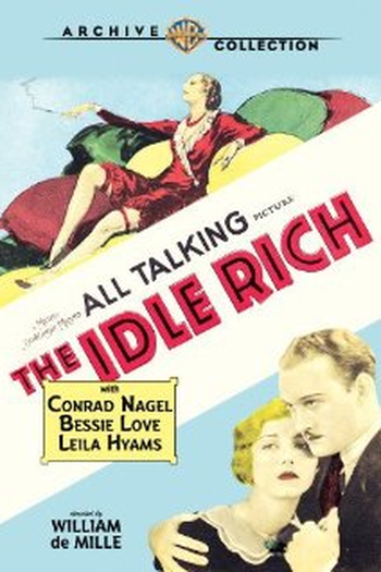 Poster de Filme The Idle Rich (1929)