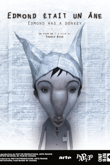 Poster de Curta Edmond é um asno (2012)