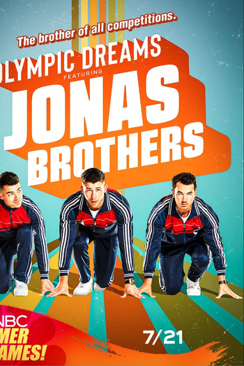 Poster de TV Olympic Dreams Featuring Jonas Brothers (2021)