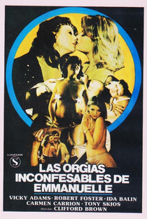 Las Orgías Inconfesables de Emmanuelle - Poster / Capa / Cartaz - Oficial 1