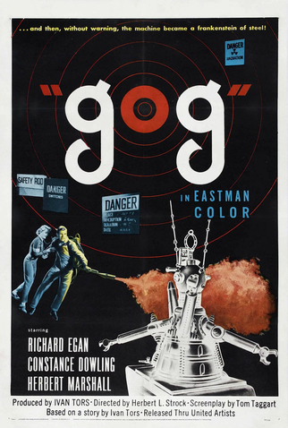Poster 1 de Filme Gog, O Monstro de Cinco Mãos (1954)