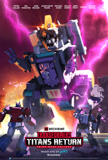 Transformers: Titans Return - Poster / Capa / Cartaz - Oficial 1