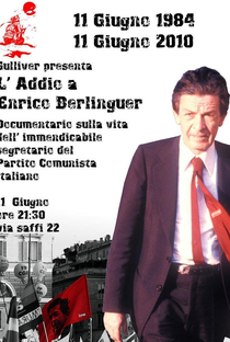 Farewell to Enrico Berlinguer - Poster / Capa / Cartaz - Oficial 1
