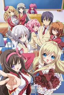 Ore no Nounai Sentakushi ga, Gakuen Love Comedy wo Zenryoku de Jama Shiteiru Read - Noucome - Poster / Capa / Cartaz - Oficial 1