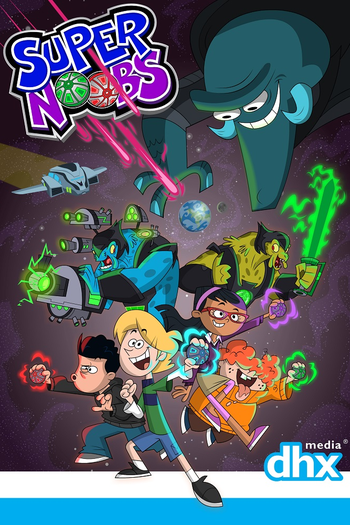 Poster de Série Supernoobs (2015)