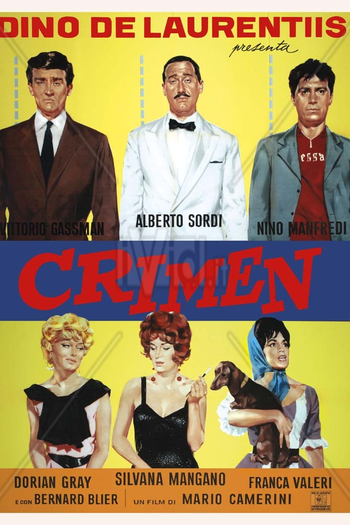 Poster de Filme Crime em Montecarlo (1960)