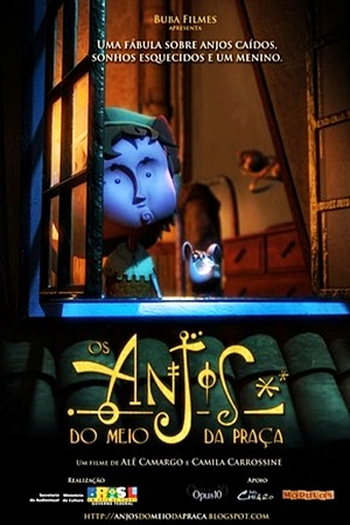Poster de Curta Os Anjos do Meio da Praça (2010)