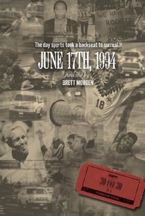 June 17, 1994 - Poster / Capa / Cartaz - Oficial 1