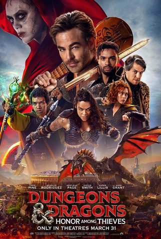 Poster 1 de Filme Dungeons & Dragons: Honra Entre Rebeldes (2023)