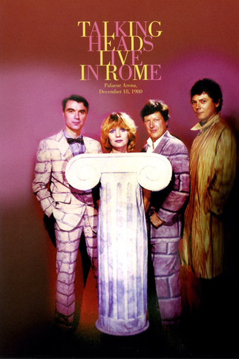 Poster de TV Talking Heads - Live in Rome (2008)