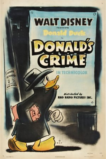 Poster de Curta Donald's Crime (1945)