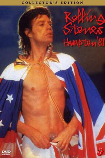 Poster de Filme Rolling Stones - Hampton '81 (1981)