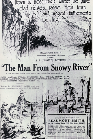 Poster 1 de Filme The Man From Snowy River (1920)