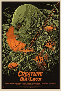 O Monstro da Lagoa Negra - Poster / Capa / Cartaz - Oficial 3