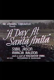 A Day at Santa Anita - Poster / Capa / Cartaz - Oficial 1