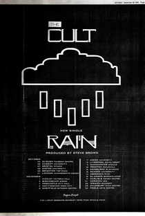 The Cult: Rain - Poster / Capa / Cartaz - Oficial 1