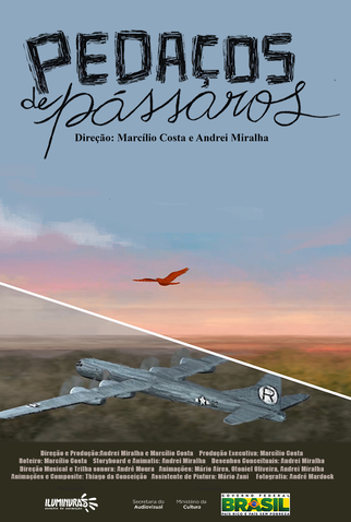 Poster 1 de Curta Pedaços de Pássaros (2016)