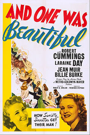 Poster de Filme And One Was Beautiful (1940)