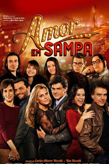 Poster de Filme Amor em Sampa (2015)