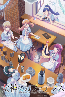 Megami no Café Terrace (1ª Temporada) - Poster / Capa / Cartaz - Oficial 1