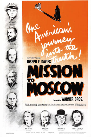Poster de Filme Missão em Moscou (1943)