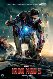 Homem de Ferro 3 - Poster / Capa / Cartaz - Oficial 1