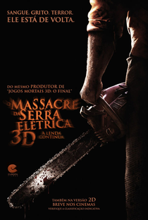 O Massacre da Serra Elétrica 3D: A Lenda Continua - Poster / Capa / Cartaz - Oficial 5