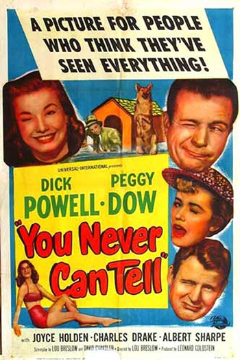 Poster de Filme You Never Can Tell (1951)