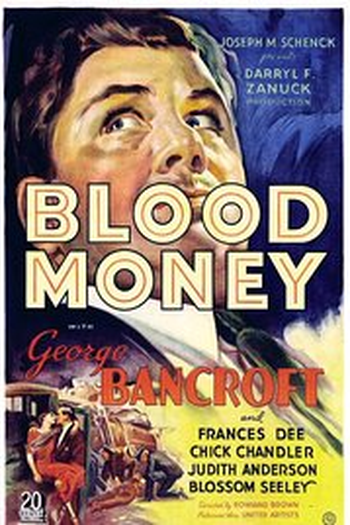 Poster de Filme Dinheiro de Sangue (1933)