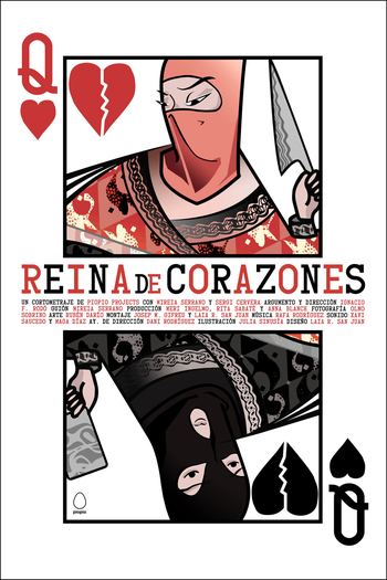 Poster de Curta Reina de Corazones (2013)
