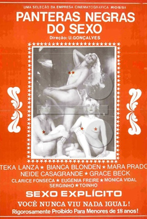 As Panteras Negras do Sexo - Poster / Capa / Cartaz - Oficial 1