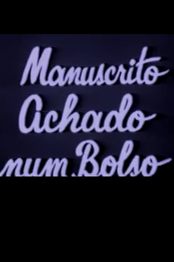Poster de Curta Manuscrito Achado num Bolso (1988)