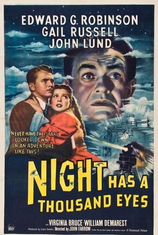 Poster 3 de Filme A Noite Tem Mil Olhos (1948)