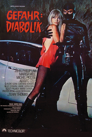 Poster 8 de Filme Perigo: Diabolik (1968)