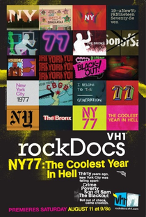 NY77: The Coolest Year In Hell - Poster / Capa / Cartaz - Oficial 1