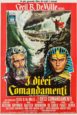 Poster 21 de Filme Os Dez Mandamentos (1956)