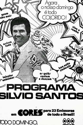Poster de TV Programa Silvio Santos na Tupi (1974)