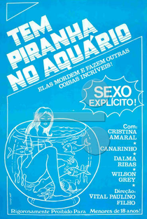 Tem Piranha no Aquário - Poster / Capa / Cartaz - Oficial 1