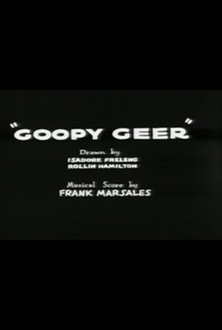 Poster 1 de Curta Goopy Geer (1932)