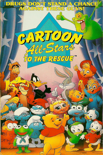  de Curta Astros do Desenho Animado Contra as Drogas (1990)